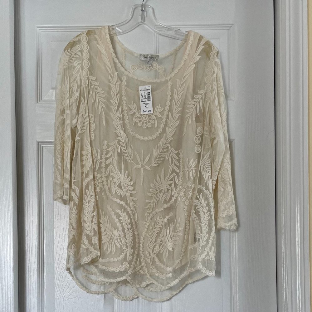 Lace Blouse, L